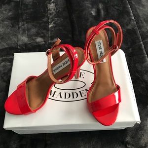 Steve Madden red heels